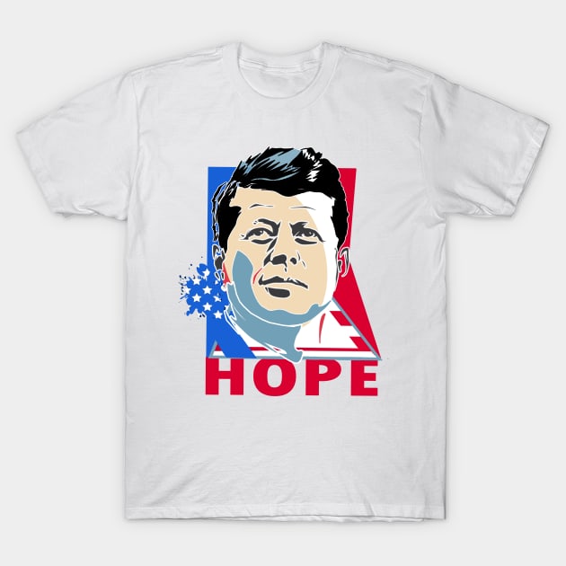 JFK T-Shirt by Creation Cartoon